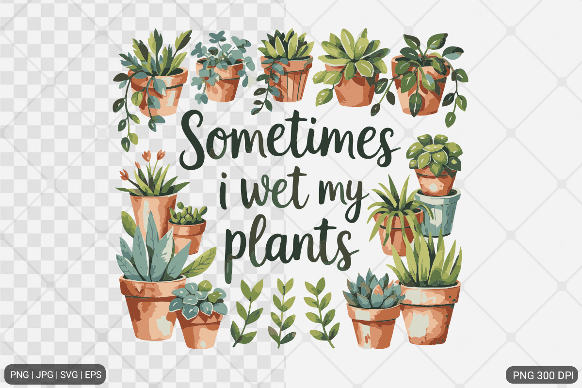 Gardening Sublimation SVG PNG Bundle, an Illustration by Actual Pixel (Photo 13 of 17)