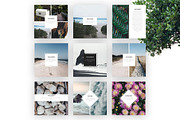 Lifestyle Social Pack / Kit 1, a Social Media Template by Blossom (Thumbnail 2 of 4)