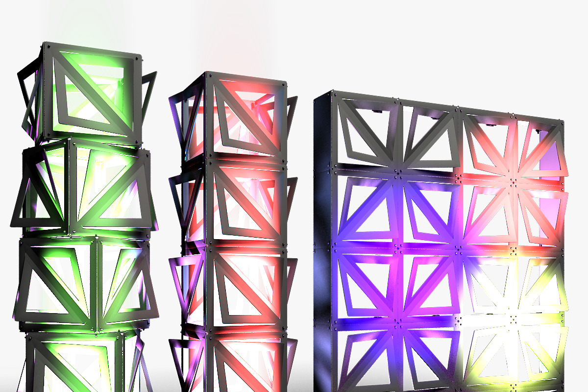 Stage Decor Collection 3 -  (9 PCS), an Architecture 3D Model by akerStudio (Photo 7 of 64)