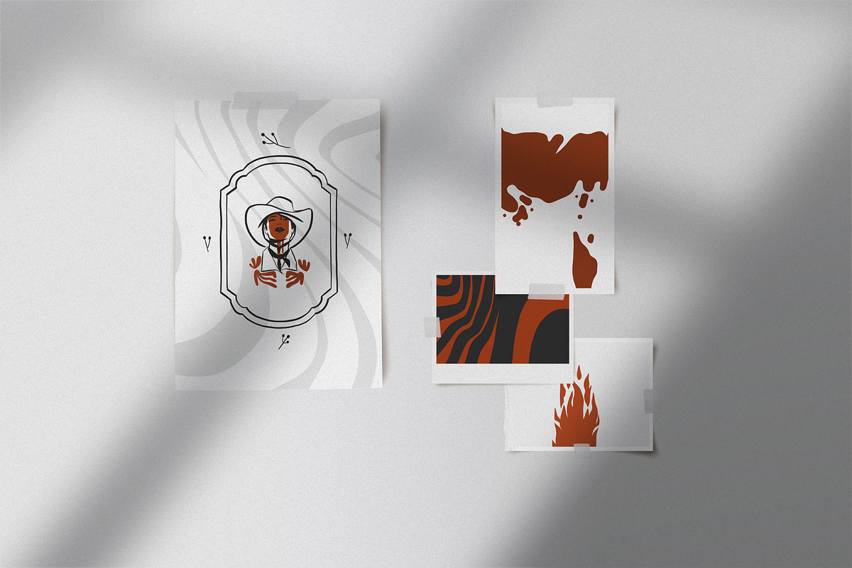 Wild west graphics, an Animal Illustration by Anastasy_helter (Photo 11 of 16)