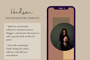 Hudson Single Instagram Template