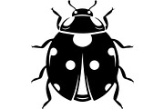 20 Ladybug Silhouette Mega, an Object Graphic by Designer_Momina (Thumbnail 3 of 20)