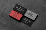 PM_BC/Ø4 - Business Cards Mockup, a Print Template by PinchesMockups© (Thumbnail 3 of 6)
