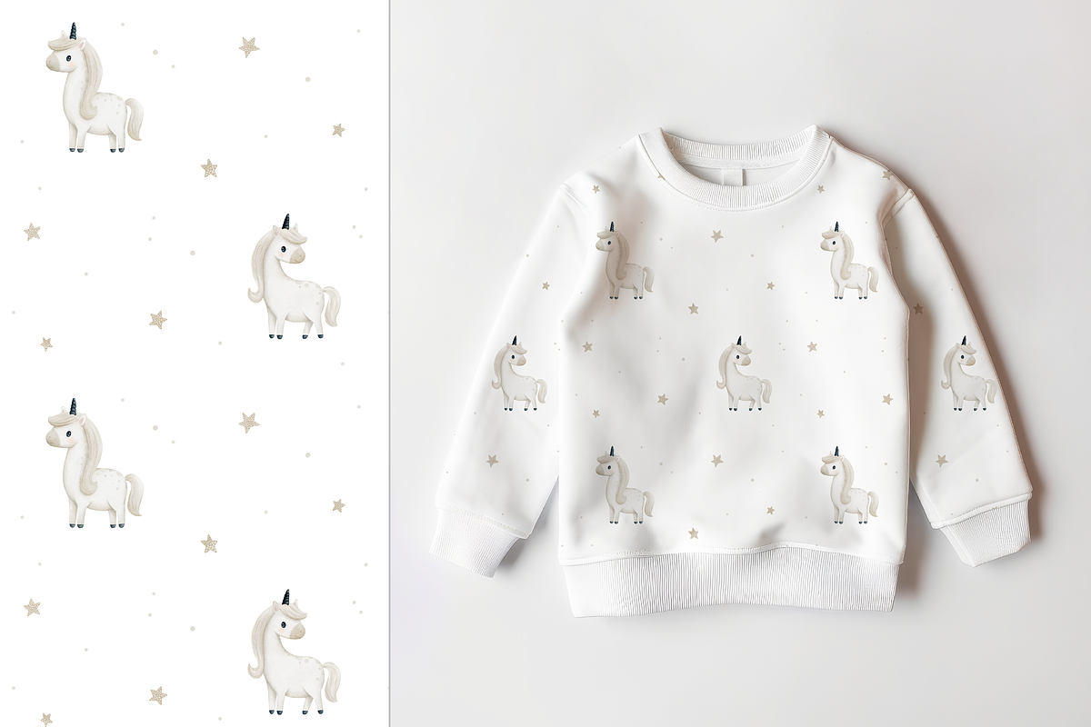 UNICORN, a Pattern Graphic by tetiartline (Photo 5 of 9)