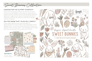 Easter Bunny Digital Paper Bundle