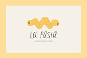 La Pasta, a Food Illustration by Annakniaz (Thumbnail 1 of 14)