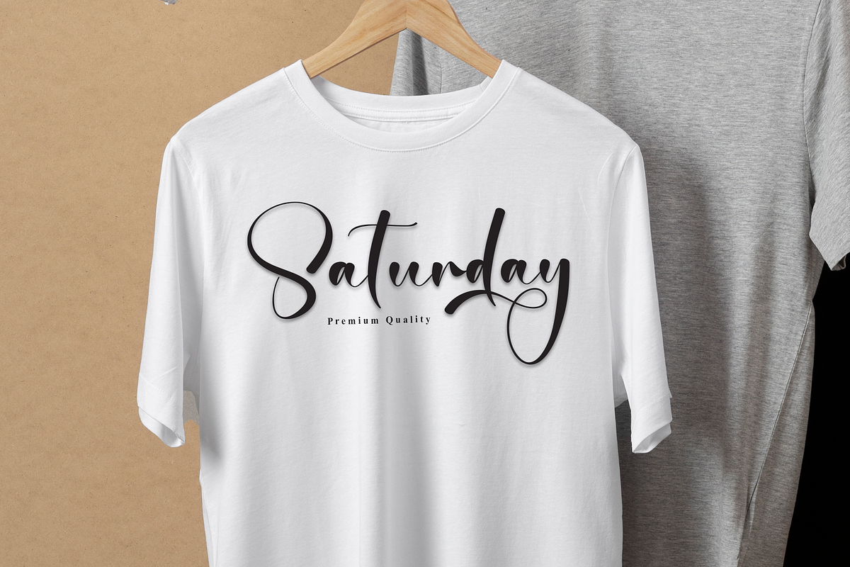 Bustling | Script Font, a Handwritten Font by Scratchones (Photo 4 of 9)