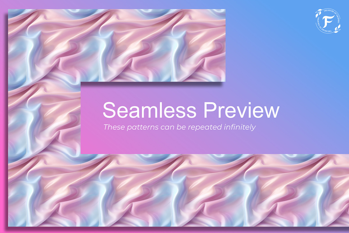 Silk Fabrics Seamless Pattern, a Pattern Graphic by Forhadx5 (Photo 2 of 6)