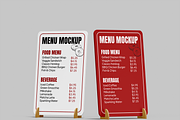 Menu Mockup, a Product Mockup by Bartama Graphic (Thumbnail 2 of 4)