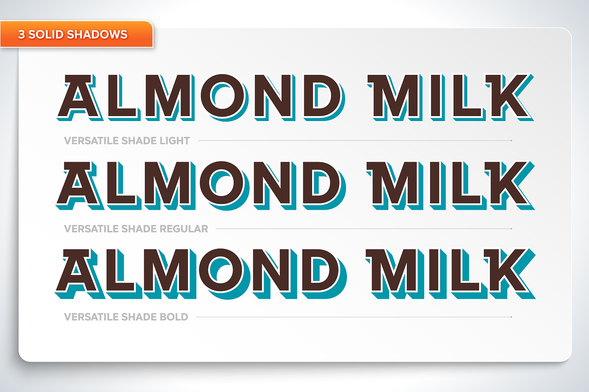 Versatile EP: 9 fonts, a Sans Serif Font by Borges Lettering (Photo 6 of 16)