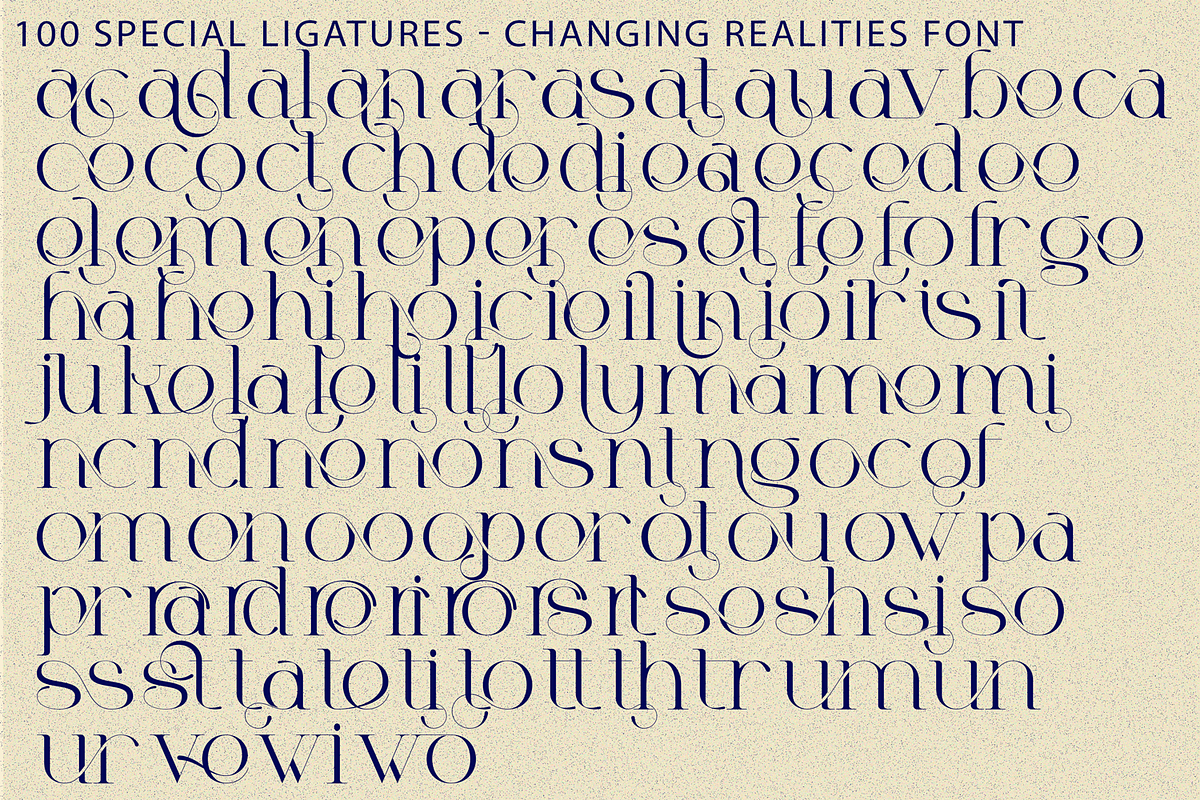Changing Realities - Modern Serif, a Serif Font by 177Studio (Photo 8 of 8)