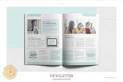 Newsletter, a Brochure Template by ThemeDevisers (Thumbnail 4 of 5)