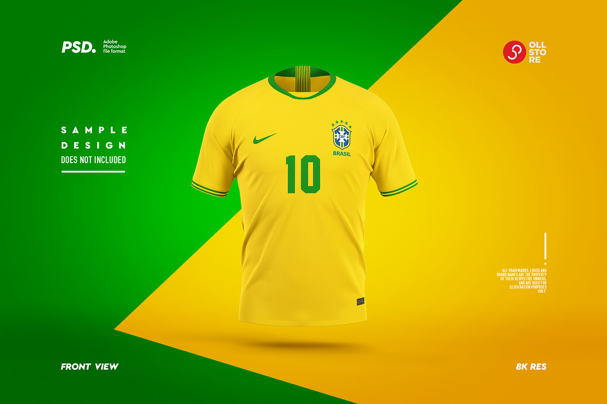 Sports T-Shirts Mockups Set, a Shirt Mockup by OllStore (Photo 6 of 11)