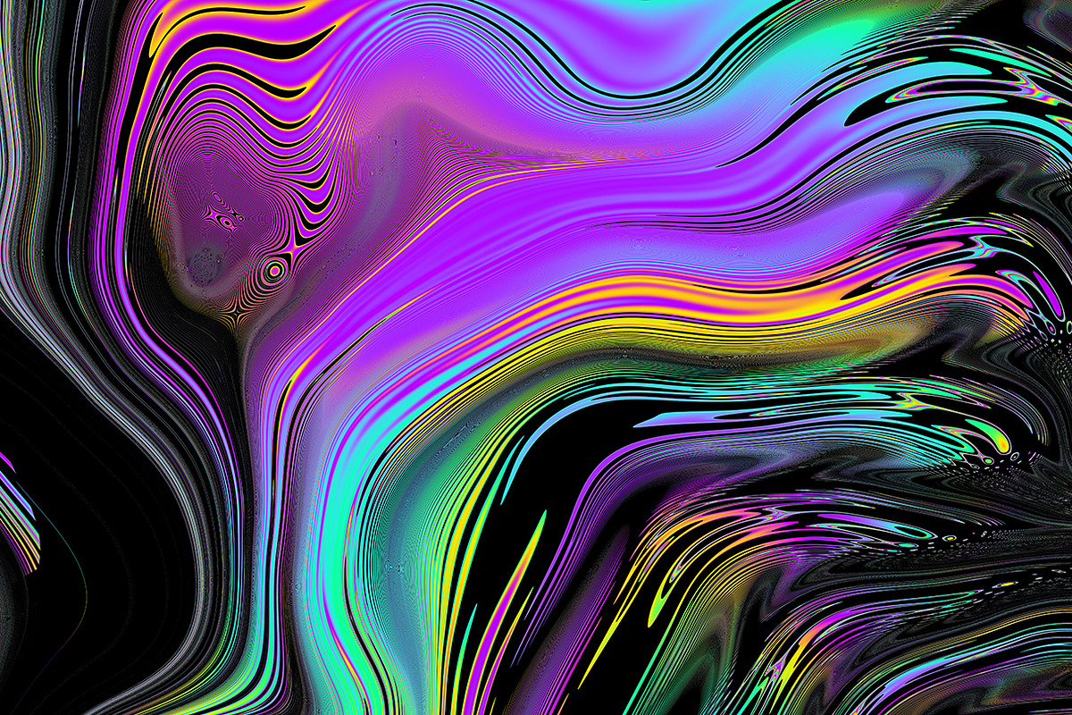 Acid psychedelic textures 50 Pack, a Texture Graphic by tkdesign (Photo 31 of 50)