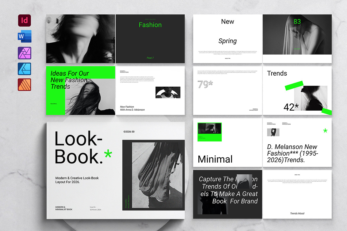 Lookbook Template Landscape