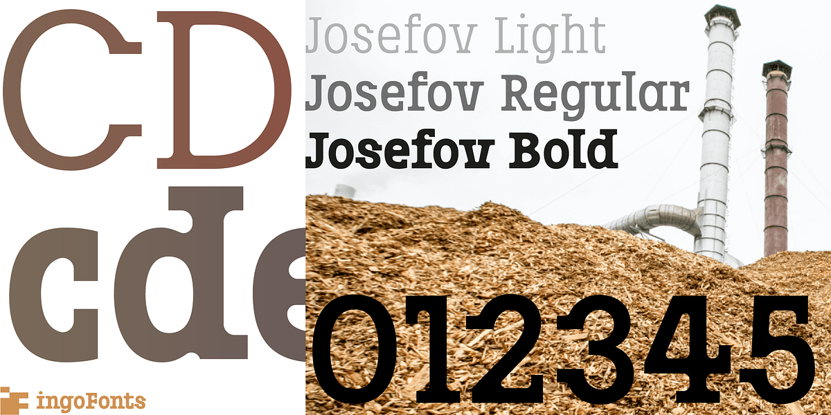 Josefov, a Slab Serif Font by ingoFonts (Photo 2 of 10)