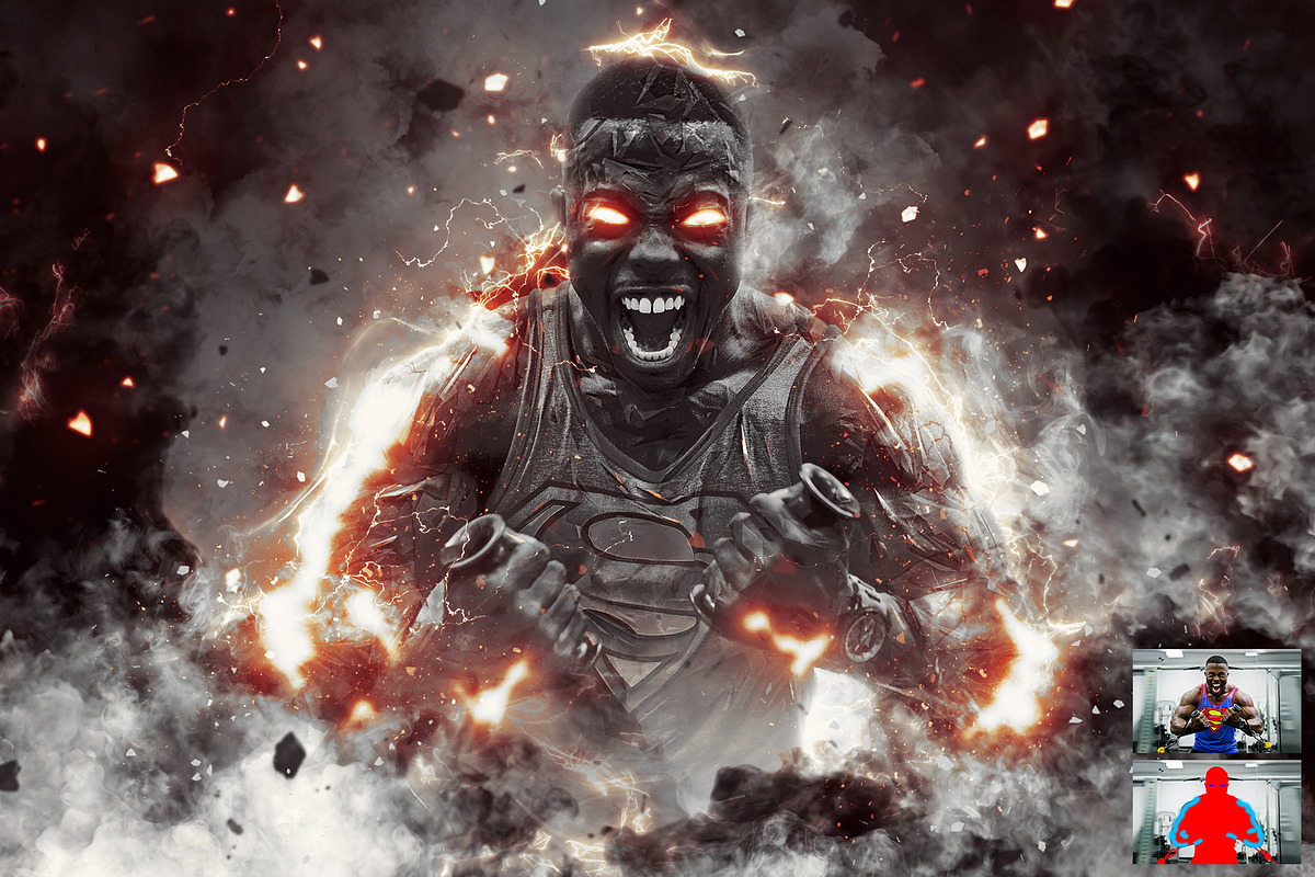 The Flash - Lightning Ps Action, an Action Add-On by A R T M A R T (Photo 2 of 10)