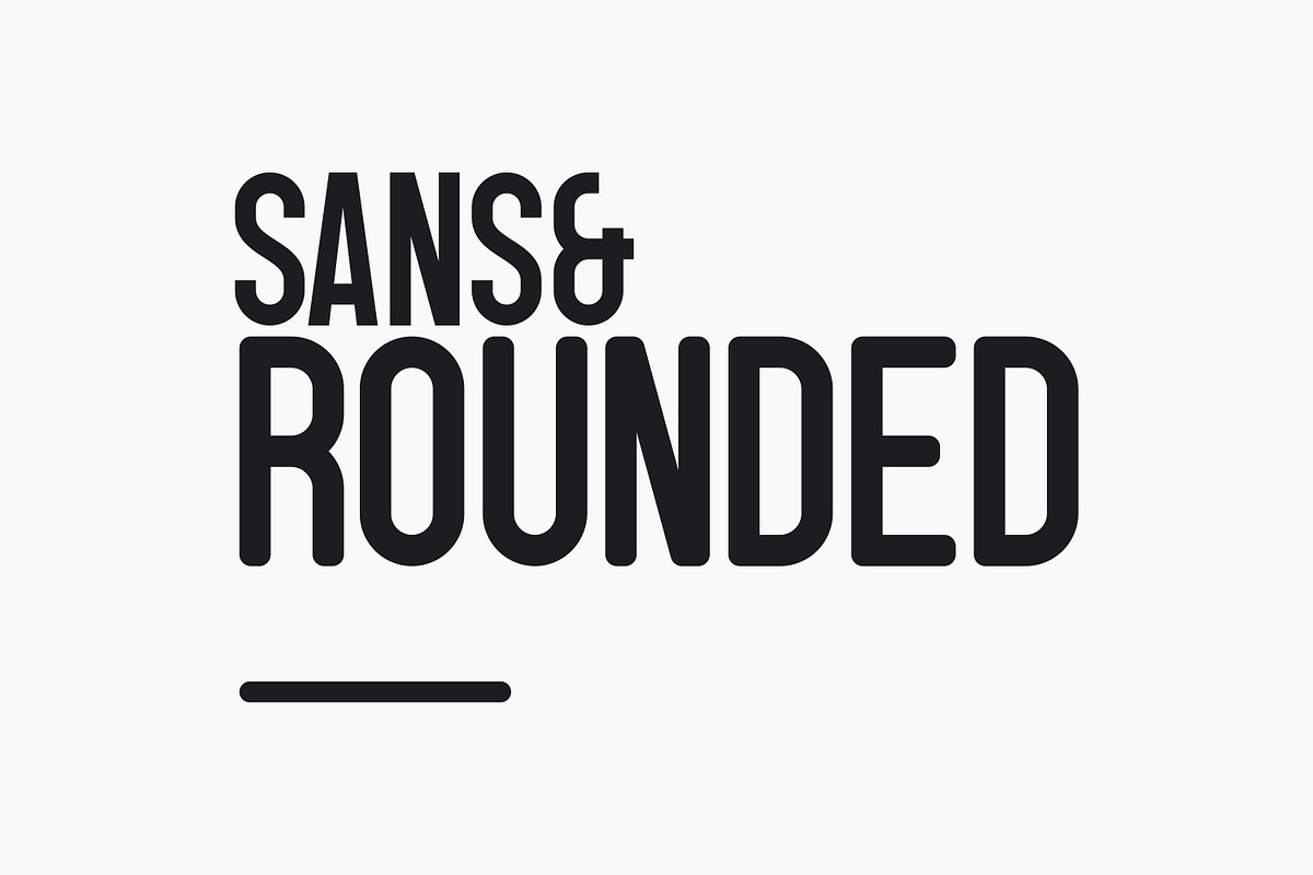 Sidonie - Sans & Rounded Font preview 2