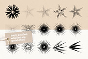 Speedlines Stamp Set for Procreate, a Brush Add-On by PrettyLittlePigs (Thumbnail 5 of 12)
