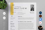 Resume/CV, a Resume Template by Reuix Studio (Thumbnail 4 of 5)