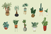 Interior Home Plants, a Pattern Graphic by GooseFrol (Thumbnail 2 of 7)