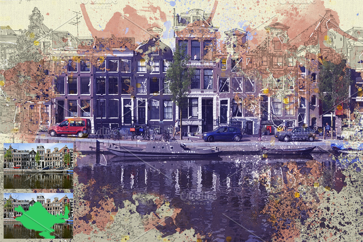 Watercolor Artistic Reveal Effect, an Action Add-On by MockupSpace (Photo 7 of 12)