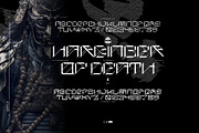 Harbinger, a Font by Hydro74 (Thumbnail 4 of 4)