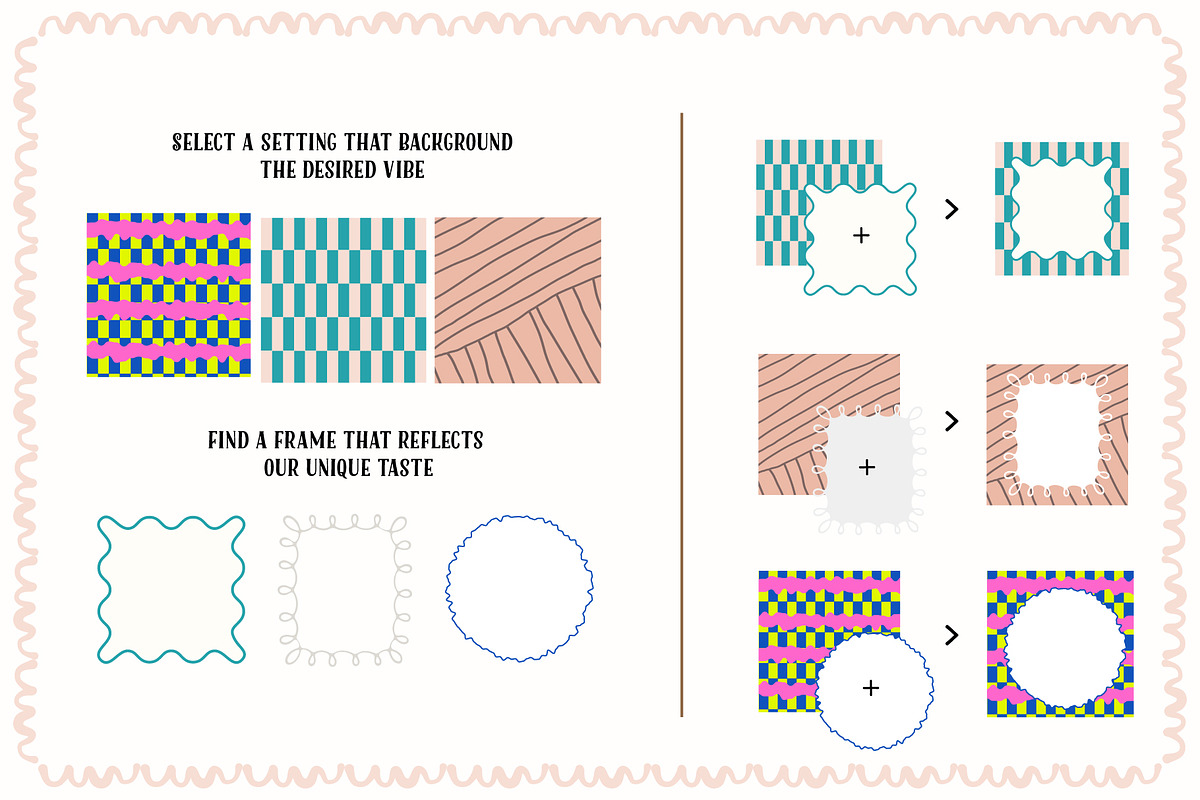 300+ Whimsical Background and Frames, an Object Graphic by Jiwstudio (Photo 5 of 20)