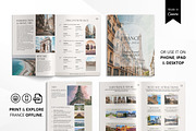 France Travel Itinerary Template, a Magazine Template by Pulsecolor (Thumbnail 6 of 10)
