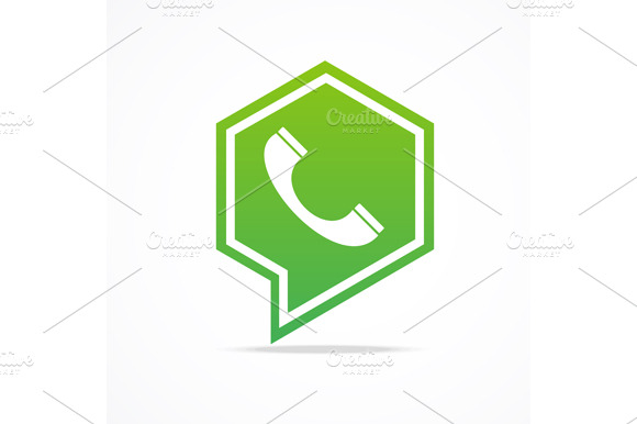 Phone Icon Set. Vector