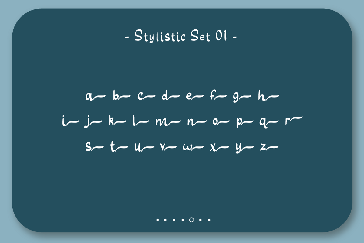White Malla - Christmas Font, a Script Font by Attype (Photo 8 of 8)