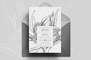 Eucalyptus Wedding Invitation Suite, an Invitation Template by Valeryia Aranovich (Thumbnail 3 of 5)