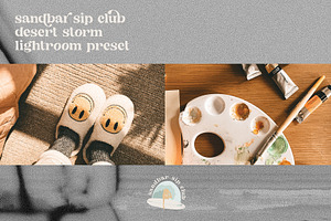 desert storm lightroom preset