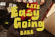 Easygoing Playful Handwritten Sans, a Sans Serif Font by Struvictory.art (Thumbnail 3 of 9)