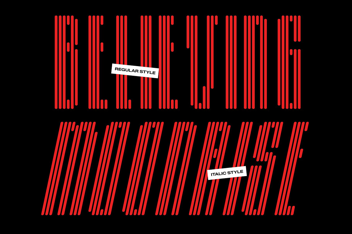 Albercio Lined, a Sans Serif Font by Craft Supply Co. (Photo 2 of 8)