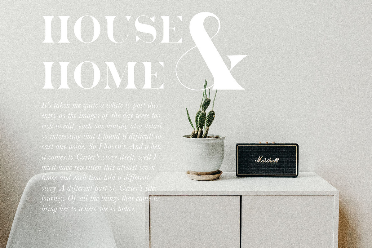 Kara & Co - Fashion Serif Font preview 3
