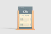 Modern Menu Mockup For Branding, an Advertising Mockup by tiyasprabawa (Thumbnail 2 of 5)