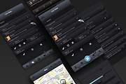 iOS UI Sets 4 Colors, an iPhone Mockup by Yuriy Kondratkov (Thumbnail 3 of 5)