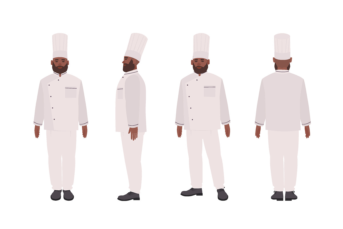 Chef and cook set, a Food Illustration by Good Studio (Photo 4 of 7)