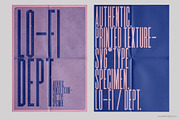 Lo-Fi HIGHRISE Display Font, a Sans Serif Font by Lo-Fi Dept (Thumbnail 4 of 8)