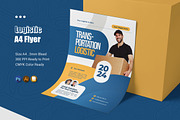 Logistic Flyer, a Flyer Template by Esensifiksi.studio (Thumbnail 1 of 2)