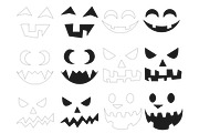Halloween Pumpkin Monster Faces 2, a Brush Add-On by Disasterology Ink (Thumbnail 7 of 10)