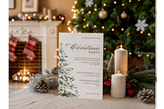 4x6 Holiday Card Mockup by Fireplace, a Product Mockup by MockupWizard (Thumbnail 2 of 3)