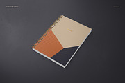 A5 Spiral Notebook Mockup Set, a Stationery Template by creatsy5 (Thumbnail 5 of 12)