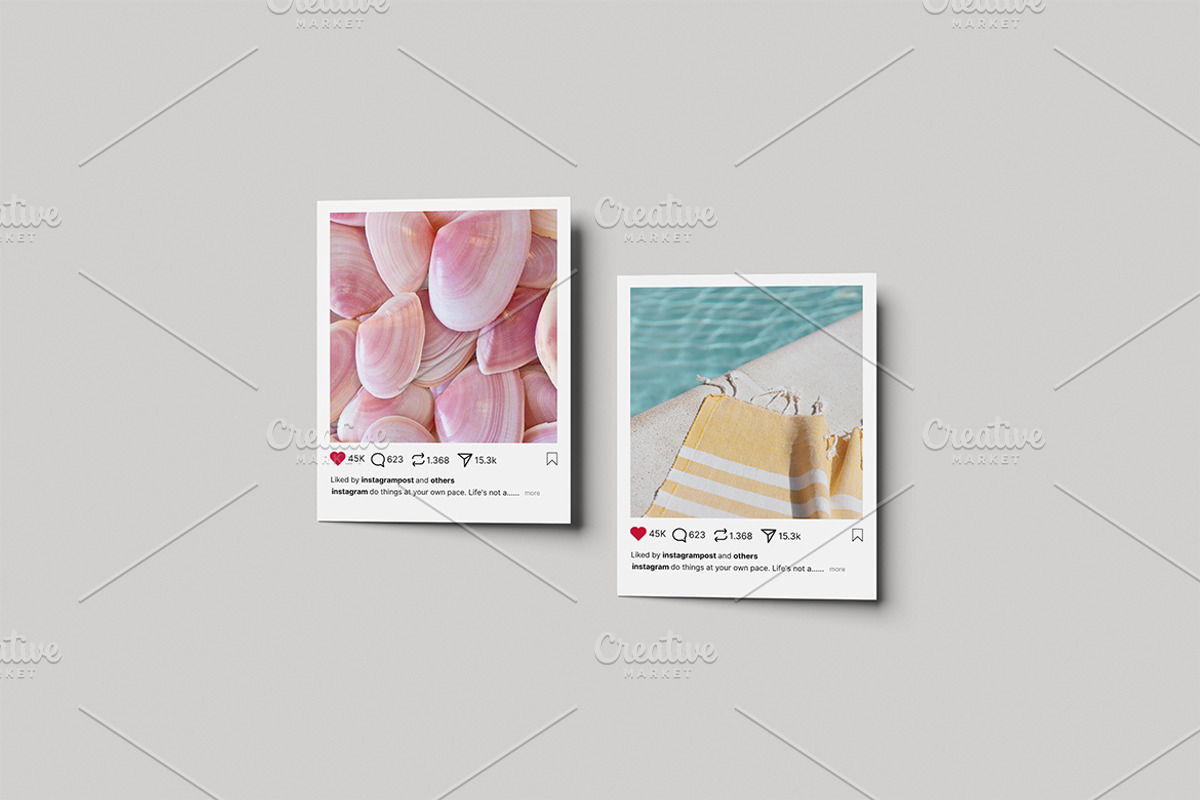 Minimal Instagram Post Mockup, an Advertising Mockup by Gatamotion (Photo 4 of 5)