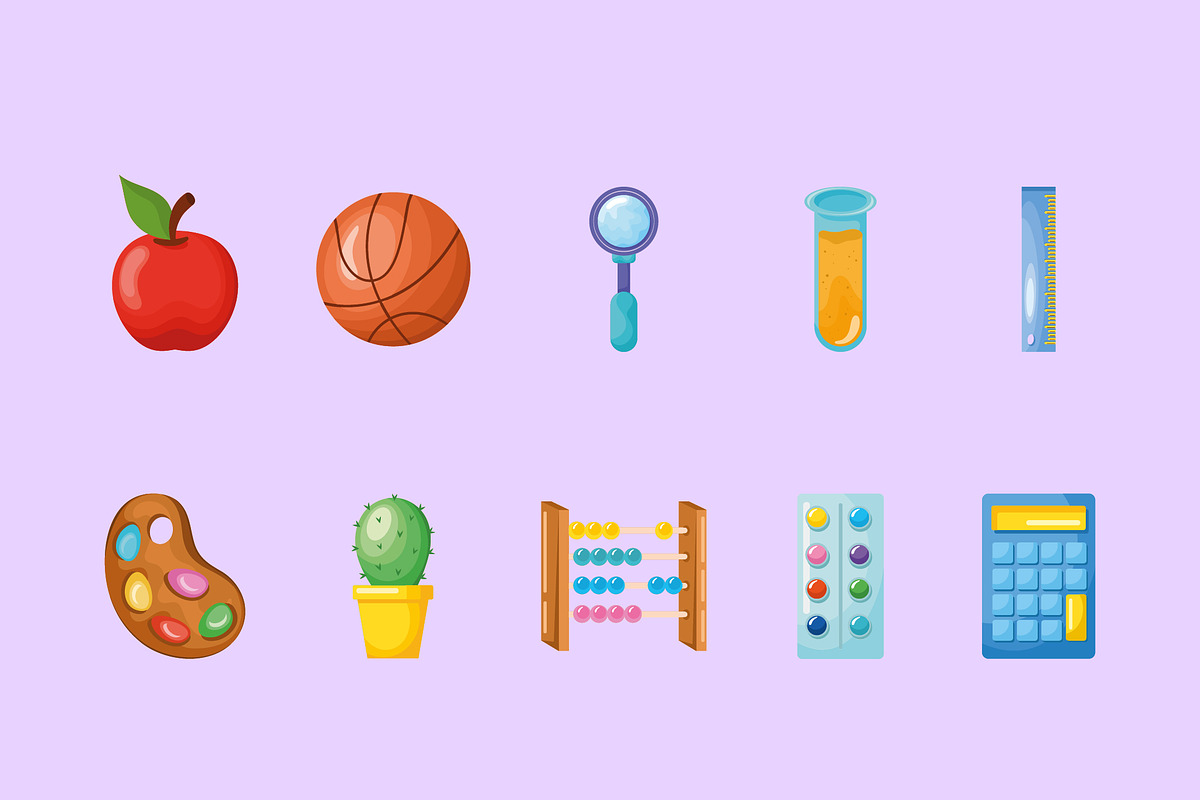 School Supplies & Learning Tools Set