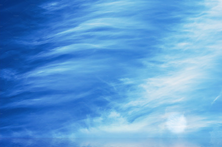 The morning sky early morning over the ocean, a Photo by Peopleimages.com