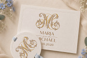 MM Wedding Monogram Logo, a Branding & Logo Template by LogoAV (Thumbnail 3 of 6)