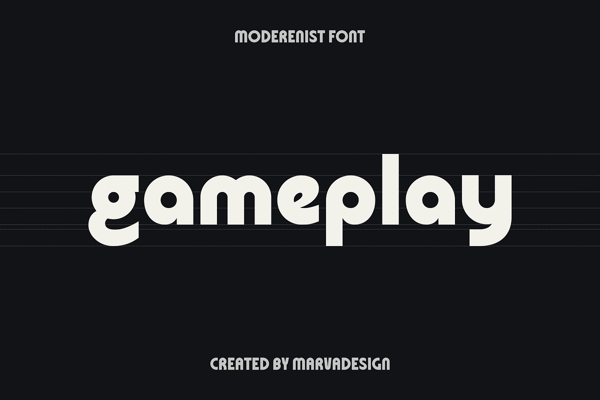 Moste - Geometric Sans Serif, a Sans Serif Font by Marvadesign (Photo 6 of 11)