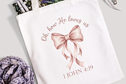 Oh How He Loves Us PNG, Christian, a Graphic by Vector Portal (Thumbnail 6 of 6)